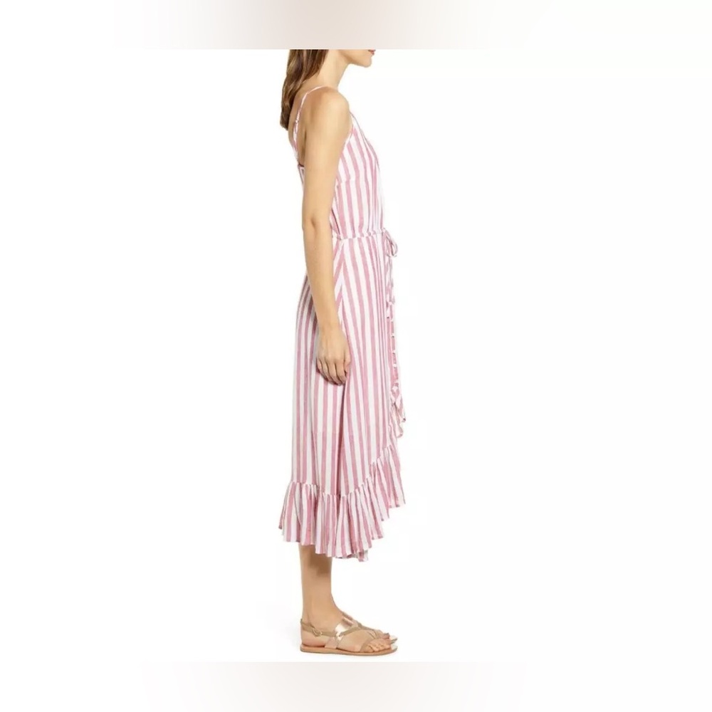 Rails Frida Carmine Striped Linen Blend Dress - image 2